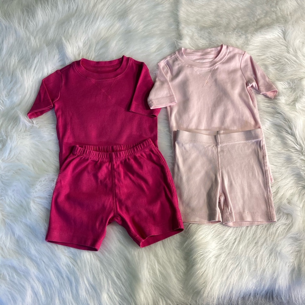 PJ’s Bundle Short Sleeve with Shorts:Size 2-3 Yrs